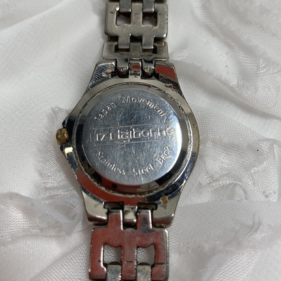 Liz Claiborne Vintage Ladies Analog Watch - Gold/Silver, 7”L - Picture 6 of 9